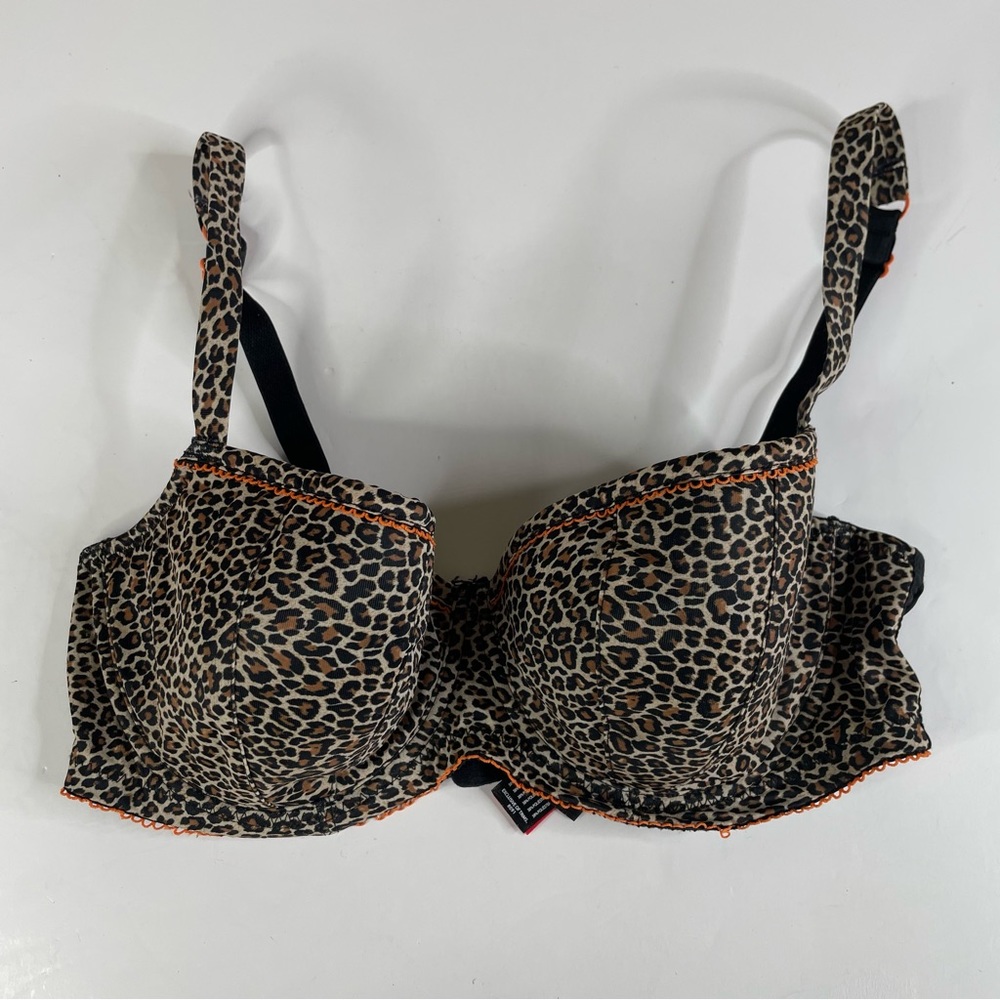 Leopard Print Bra - Picture 2 of 7